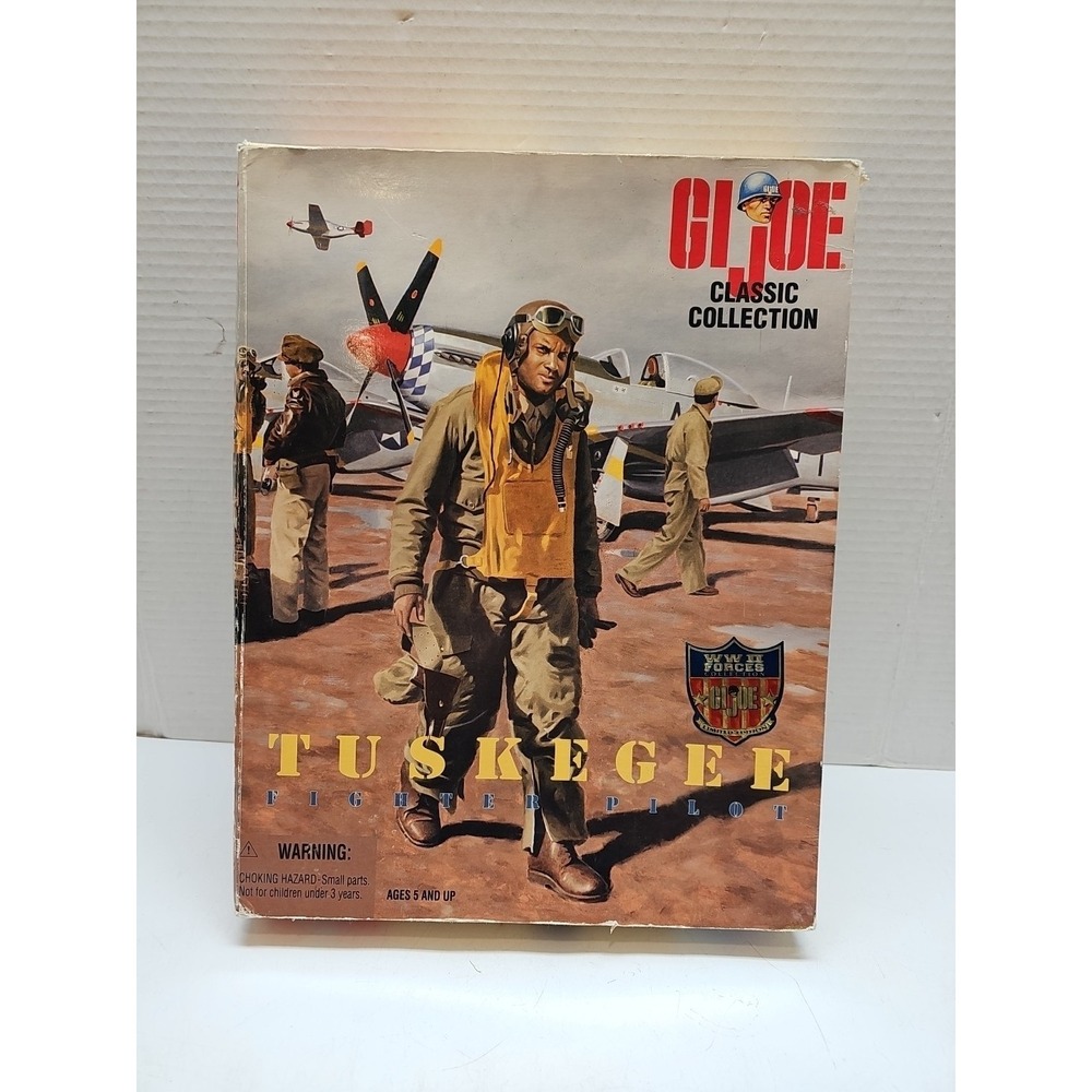1996 GI Joe Figure Classic Collection WWII Forces 12" Tuskegee Fighter Pilot New